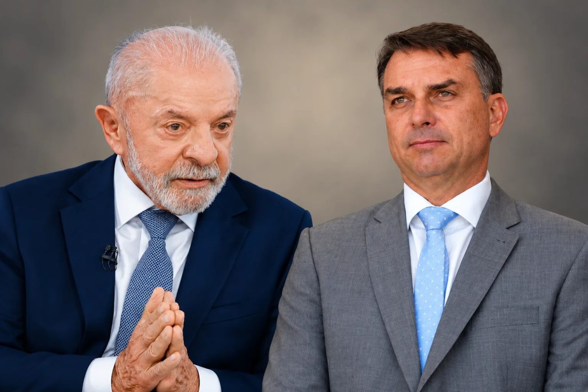Pesquisa Vox Brasil: Lula tem 41,1% e Flávio Bolsonaro, 37,8% no 1º turno