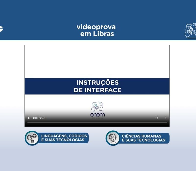 Plataforma enem libras recebe atualização com provas até 2025