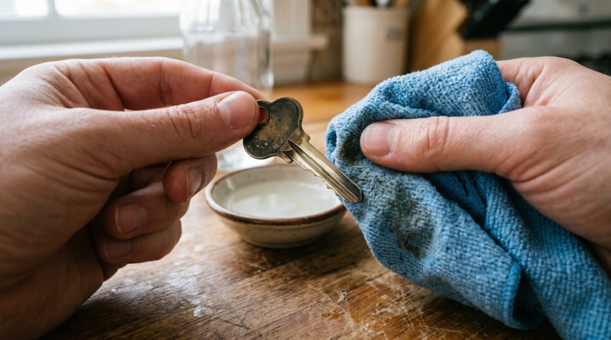 Por que recomendam colocar vinagre branco nas chaves de casa?