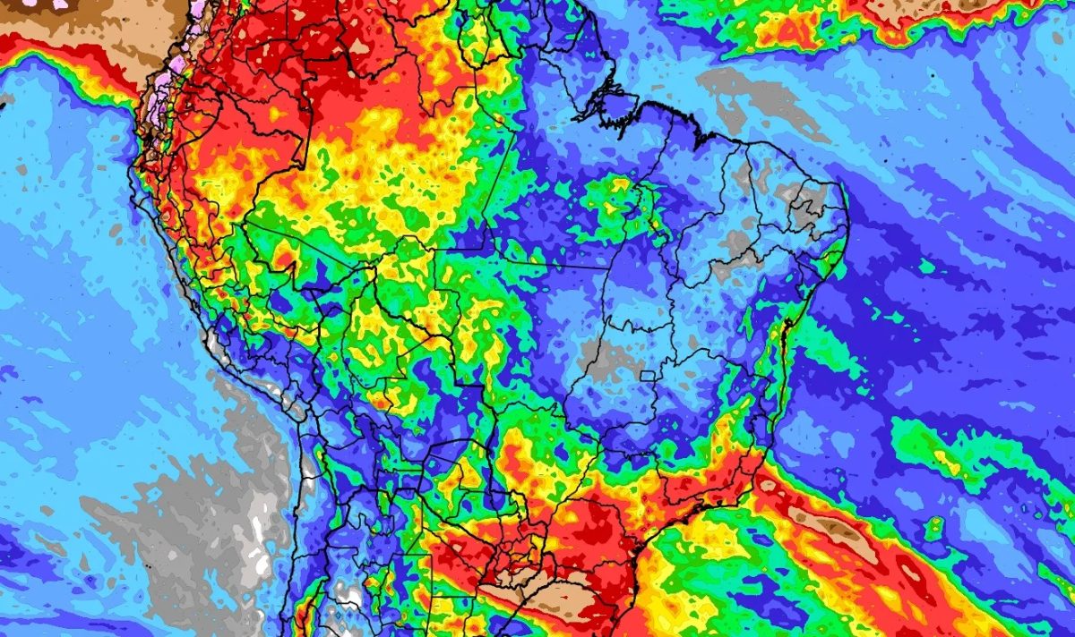 Previsão do tempo aponta chuva generalizada e temporais no Sul e SP