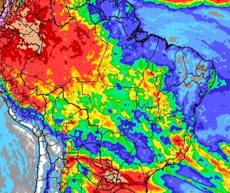 Previsão do tempo aponta chuva generalizada após onda de calor