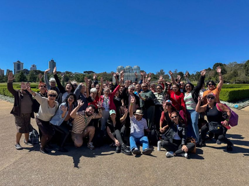 Tarde de lazer no Jardim Botânico celebra convivência da Melhor Idade