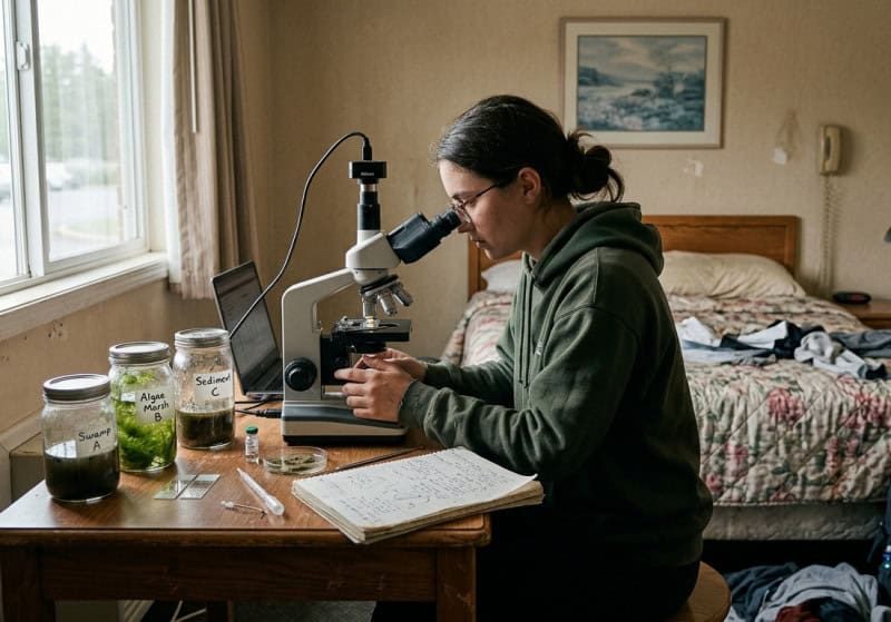 Quarto de motel nos eua vira laboratório e revela duas novas espécies