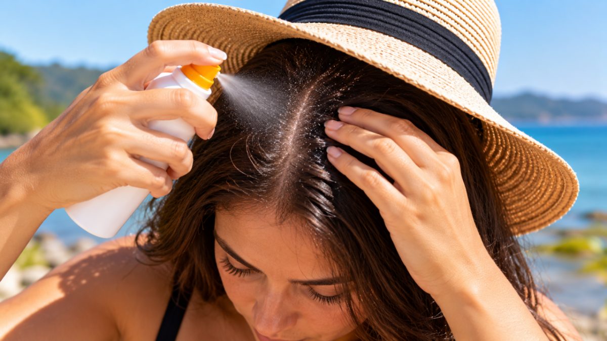 Quem tem cabelo ralo precisa lembrar do couro cabeludo ao usar proteção solar, porque as áreas expostas também podem sofrer queimadura