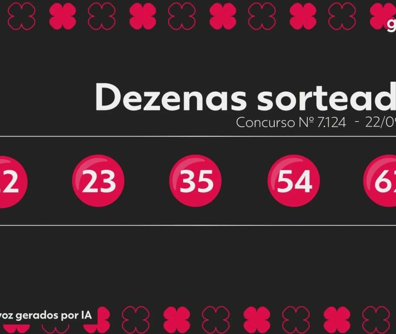Quina 7124: confira o resultado e os números sorteados nesta terça