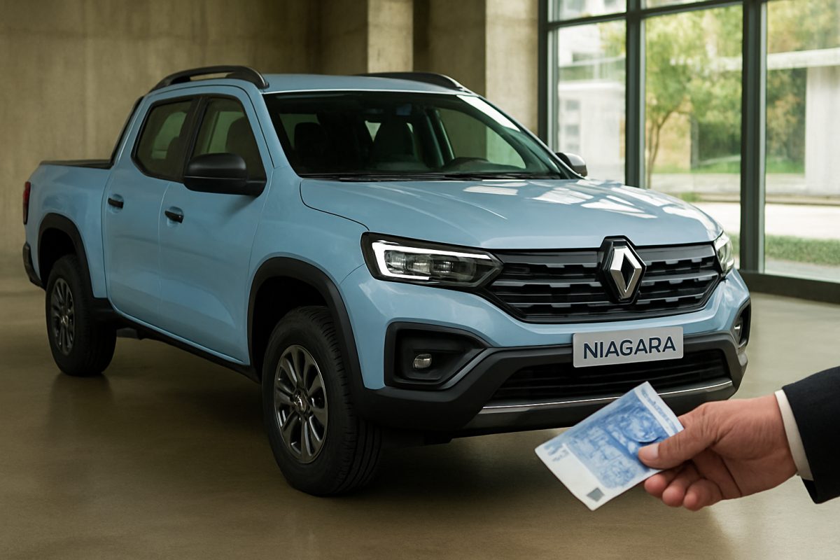 Renault apresenta picape Niagara com design feito em Curitiba