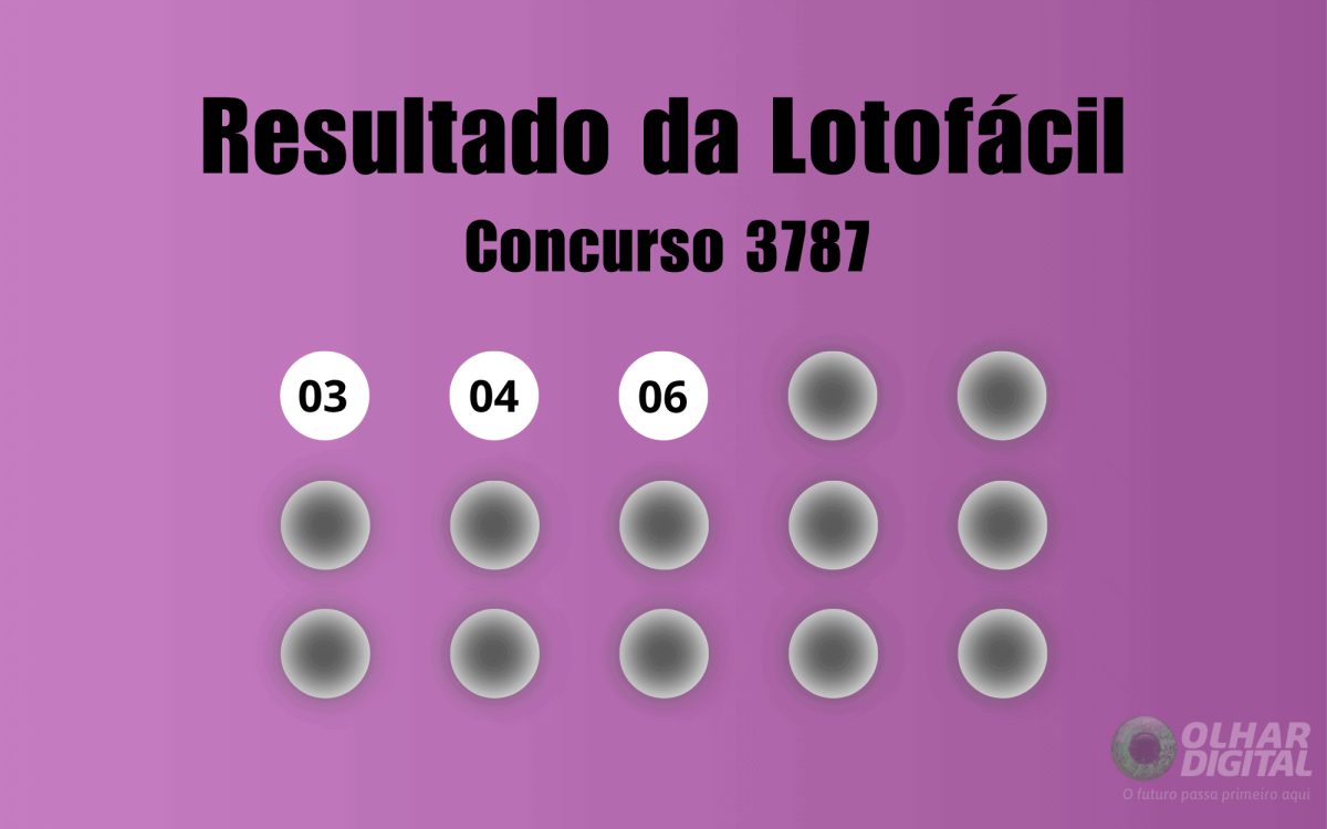 Resultado da Lotofácil de hoje: veja números e ganhadores do concurso 3787 (quarta, 23/09)