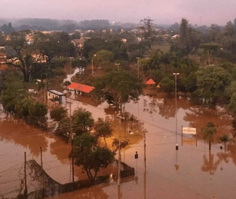 Enchente no Rio Taquari: nível sobe rápido após chuvas