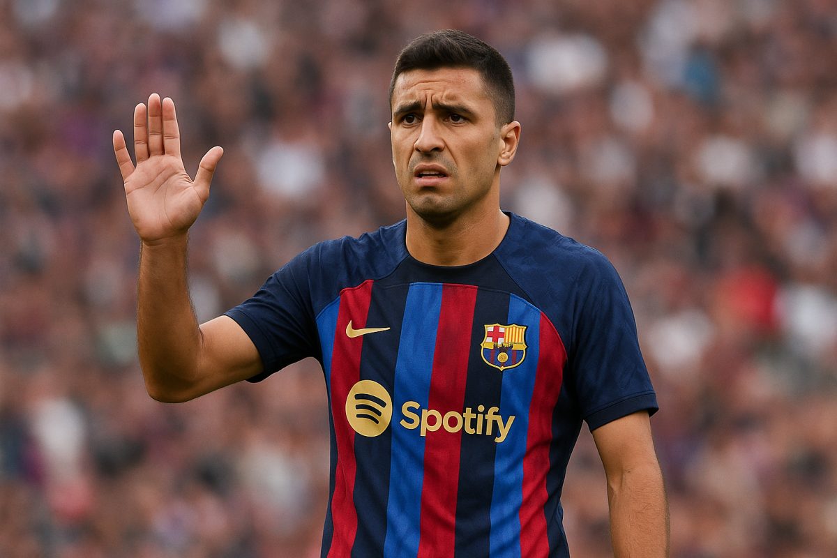 Rodri critica desempenho do Valencia após goleada do Barcelona