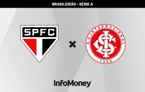 Onde assistir São Paulo x Internacional hoje pelo Brasileirão