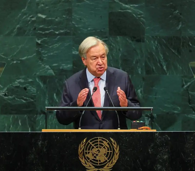 António Guterres alerta para guerras e perigos da inteligência artificial na ONU
