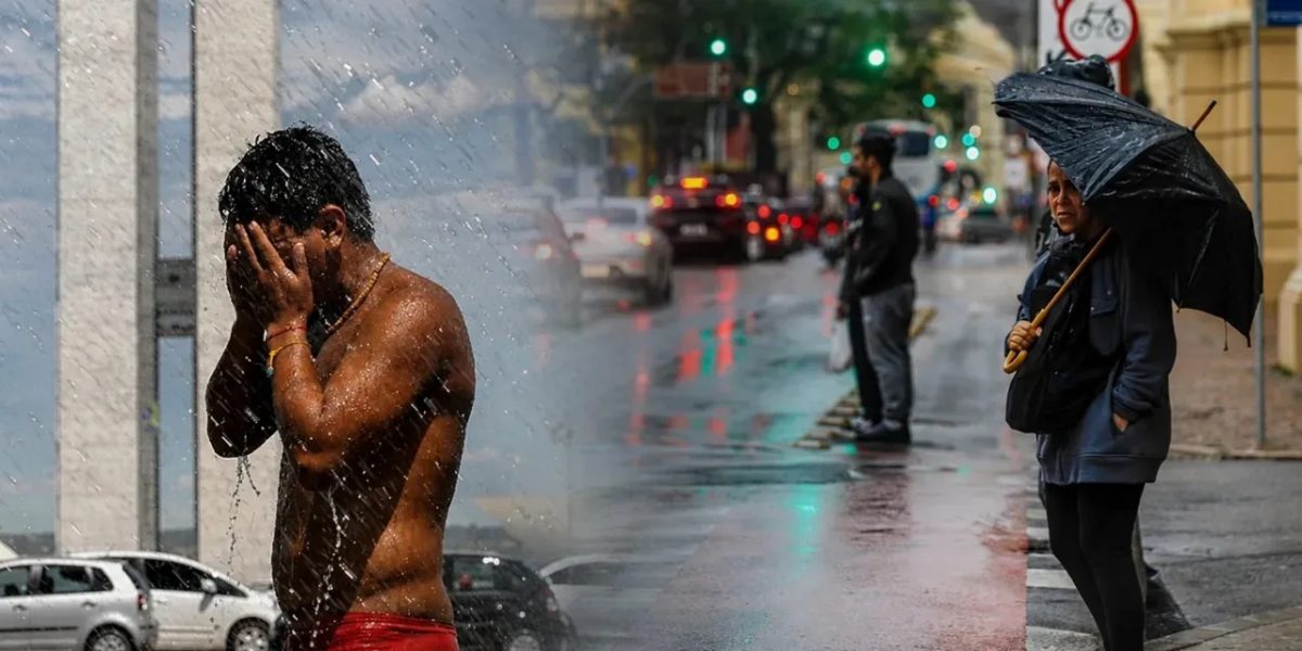 Semana de alto risco terá onda de calor, tempestades e chuva excessiva