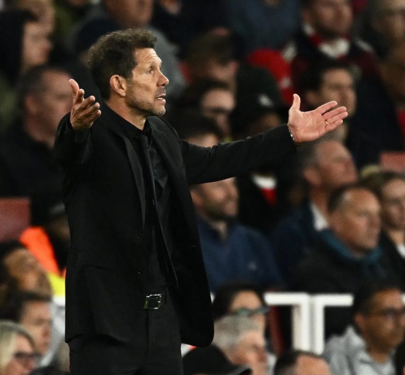 Diego Simeone rebate José Mourinho após clássico espanhol