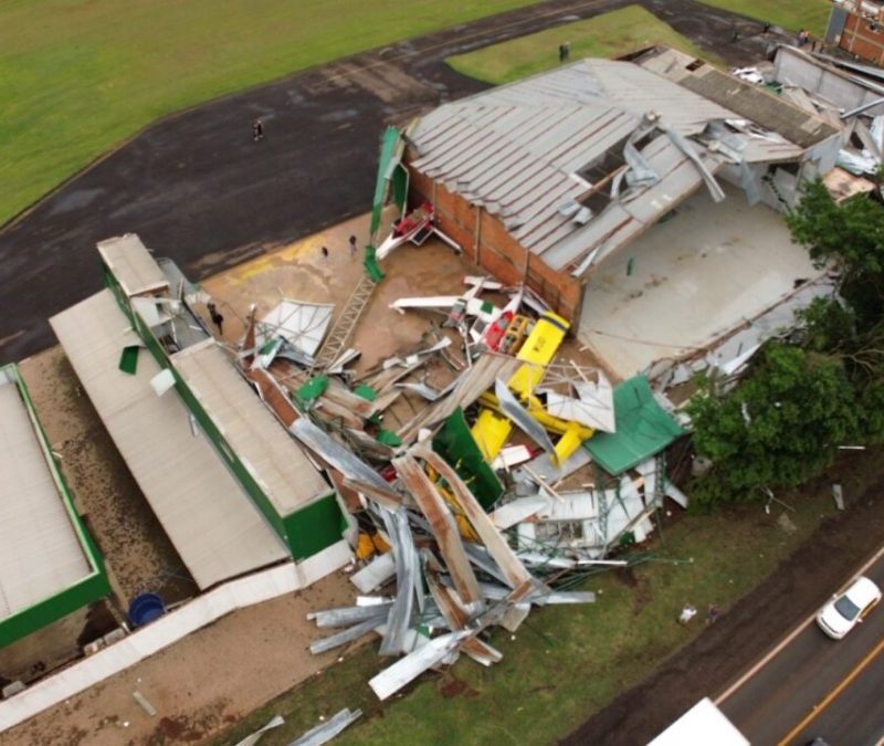 Temporal no Paraná: Simepar descarta ocorrência de tornados