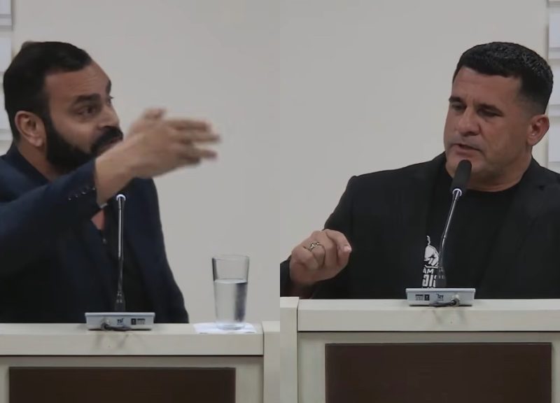 Sessão da Câmara de Paranaguá tem bate-boca generalizado por causa de emenda