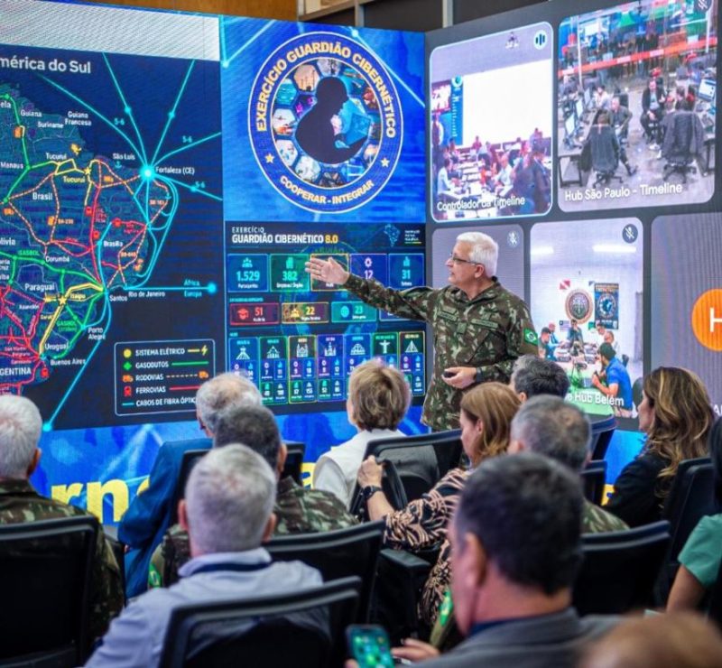 Guardião cibernético 8.0 testa defesa digital do Brasil
