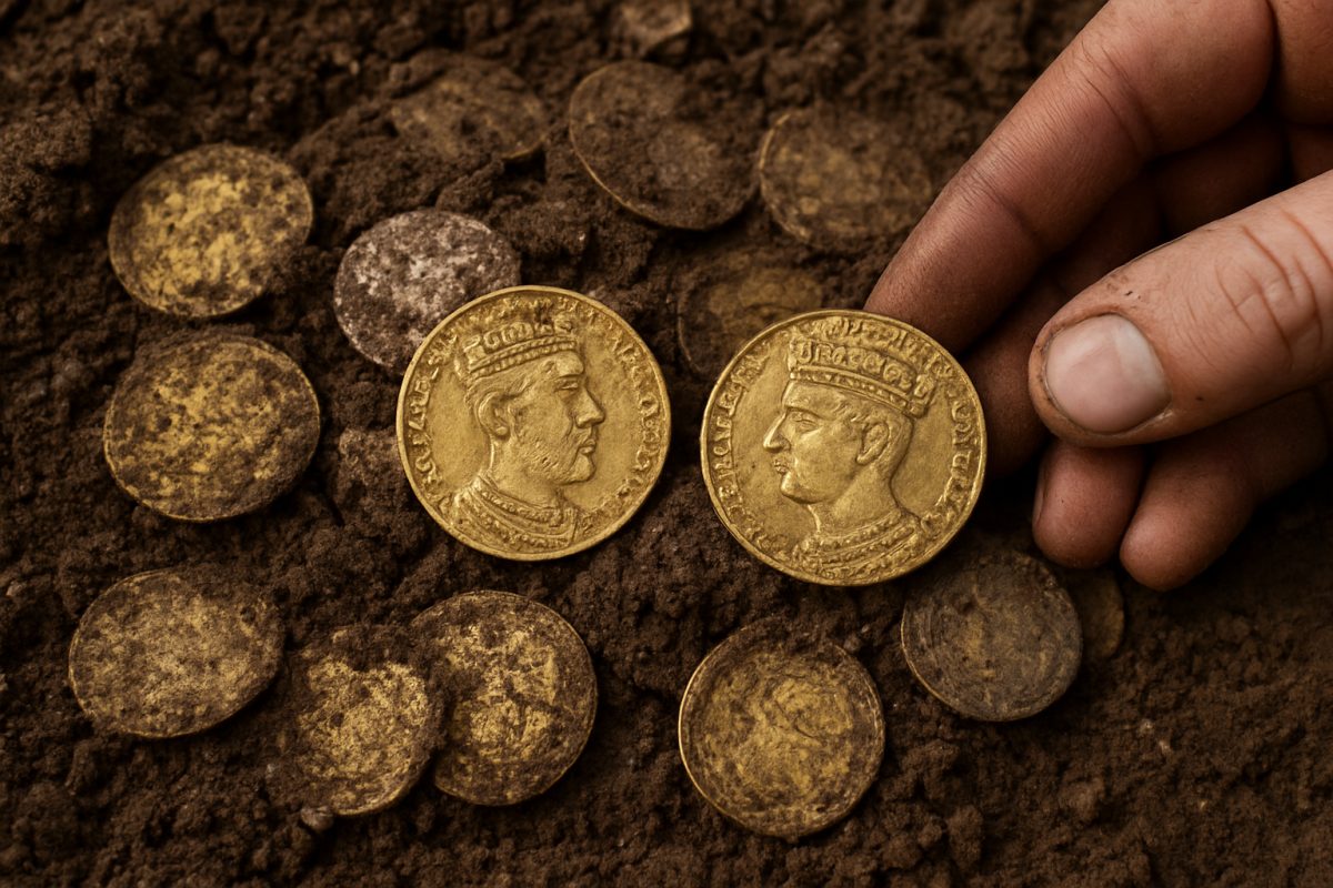 Descoberta de moedas revela aliança entre reis na Inglaterra medieval