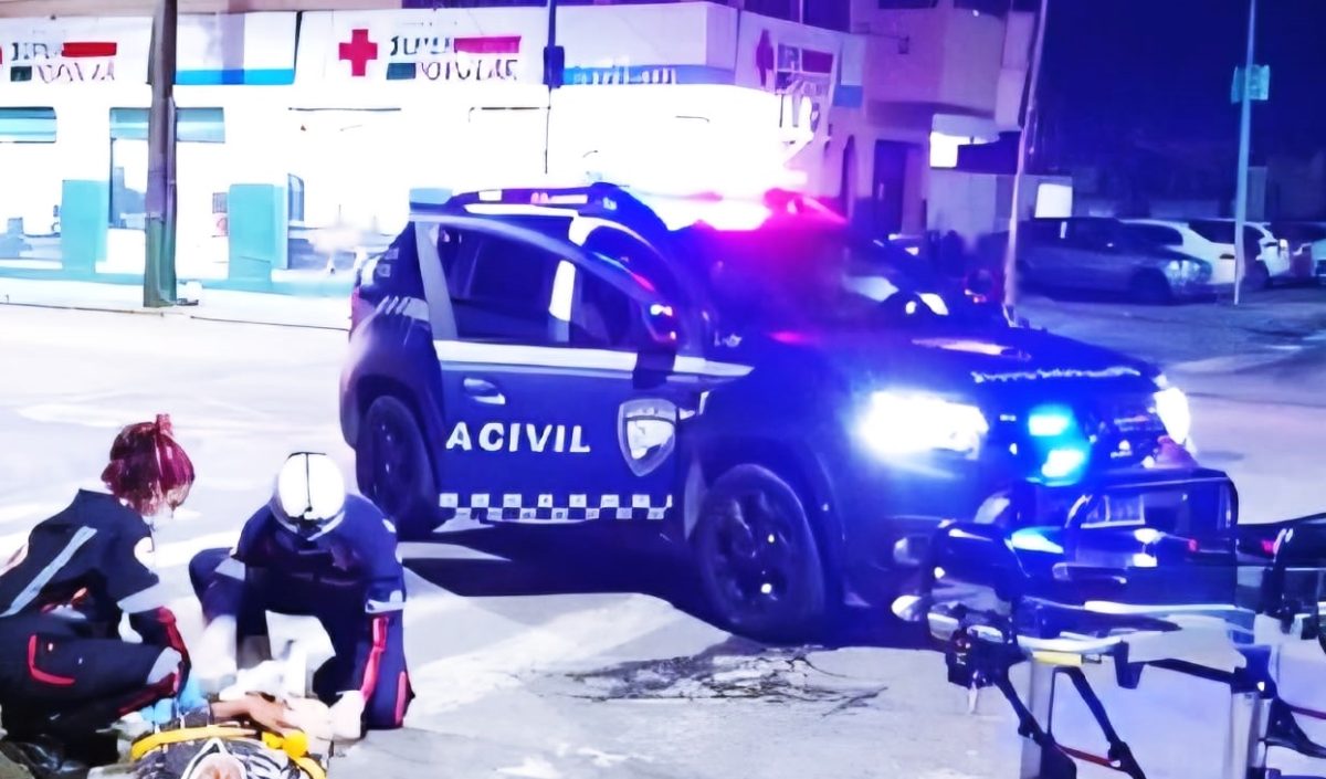 Uso de celular ao pedalar provoca colisão com carro e mobiliza resgate em Paranaguá