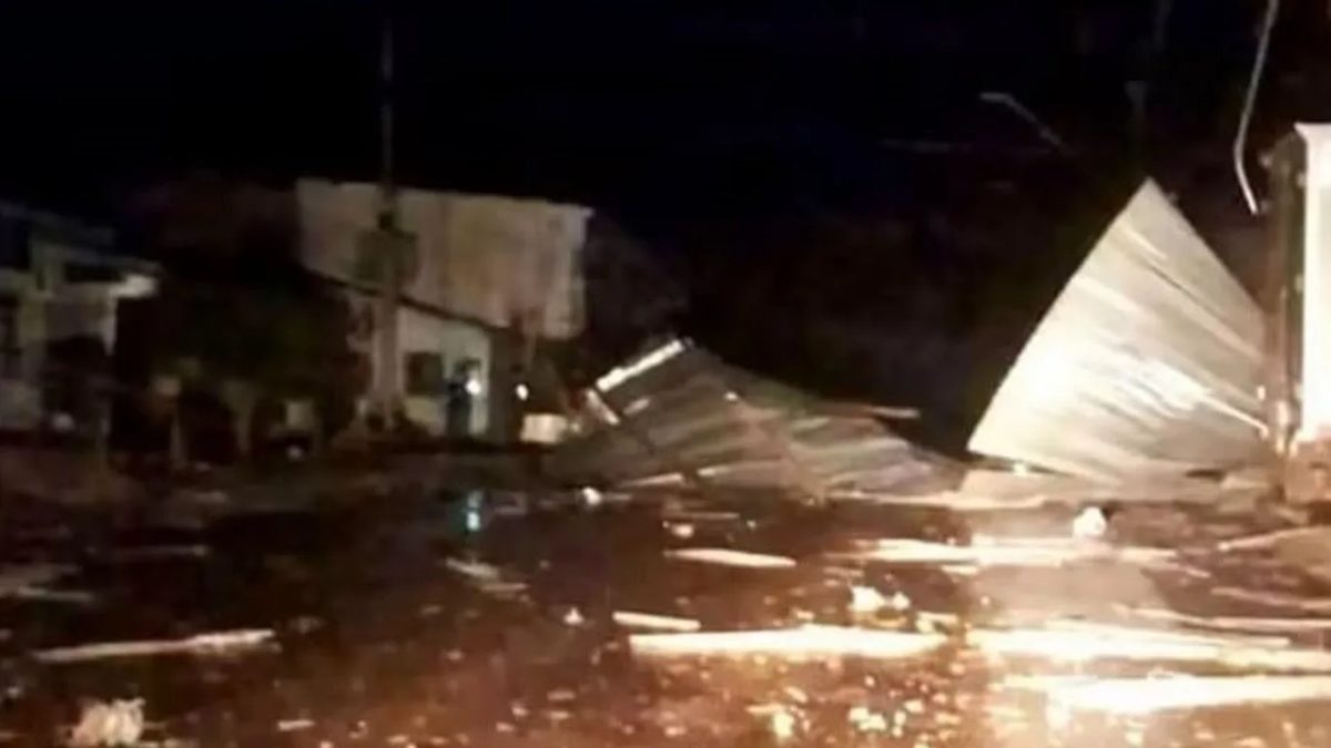 Vendavais causam destruição no Noroeste do Rio Grande do Sul