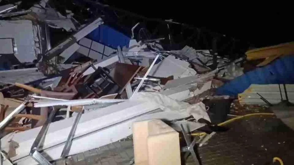 Vendavais violentos trazem destruição, morte e viram aviões no Paraná