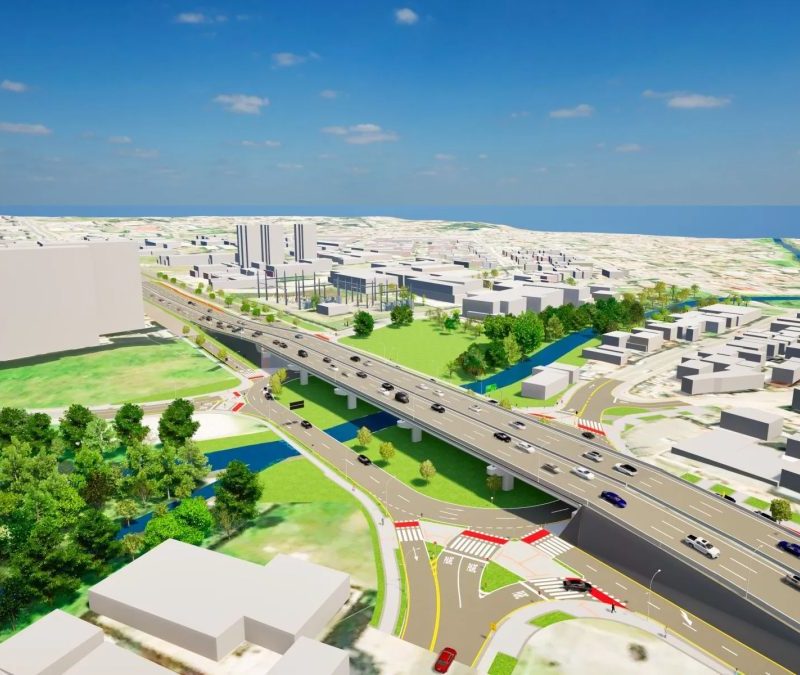 Obras do viaduto Curitiba-Pinhais avançam para integrar a região metropolitana