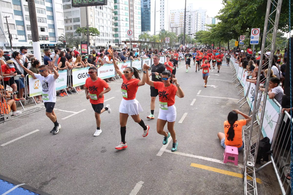 5K Tribuna 2026 abre inscrições para 10 mil vagas em Santos; veja como participar