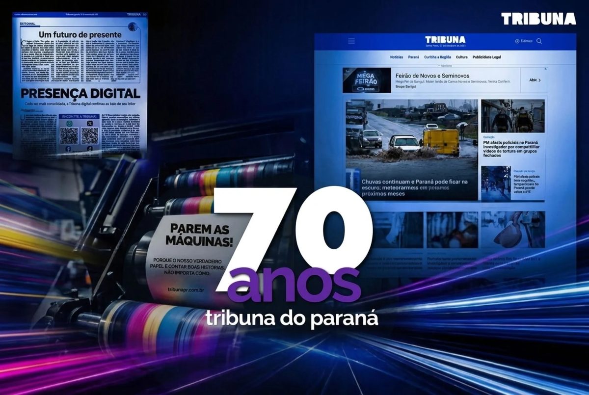70 anos de Tribuna: como o jornal moldou o dia a dia da Grande Curitiba