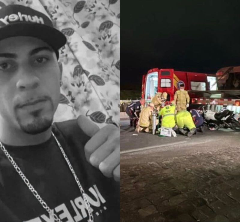 Motoboy de 21 anos morre após bater na traseira de caminhão-guincho em Paranaguá