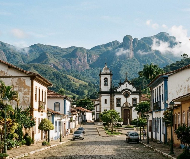 São Bento do Sapucaí combina história, cachoeiras e montanhas