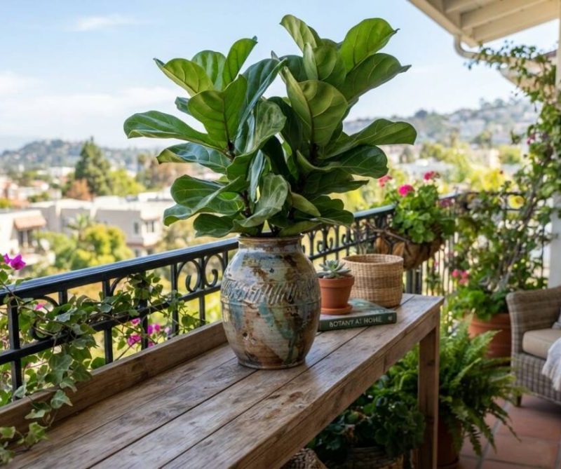 Por que a planta da varanda seca mais rápido que a de dentro de casa