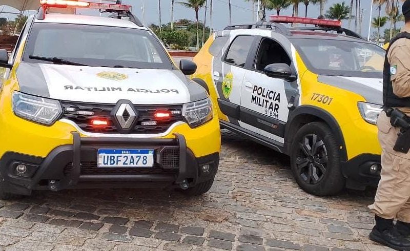 PM prende três foragidos da Justiça em bairros de Paranaguá