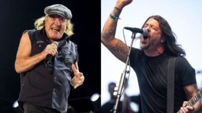 AC/DC toca ‘Highway to Hell’ com Dave Grohl, do Foo Fighters, no show final da turnê Power Up; veja