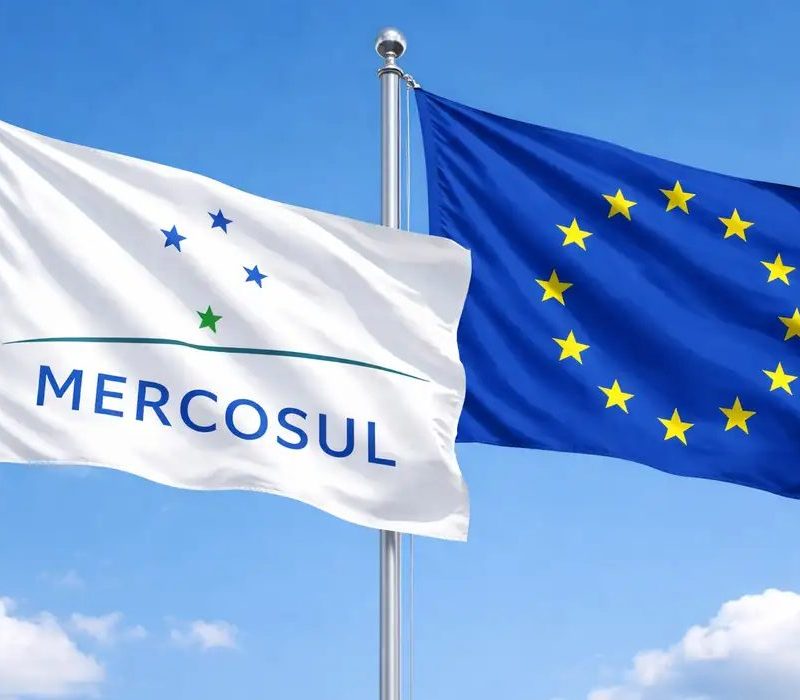 Acordo Mercosul-UE dispara exportações brasileiras em 21%