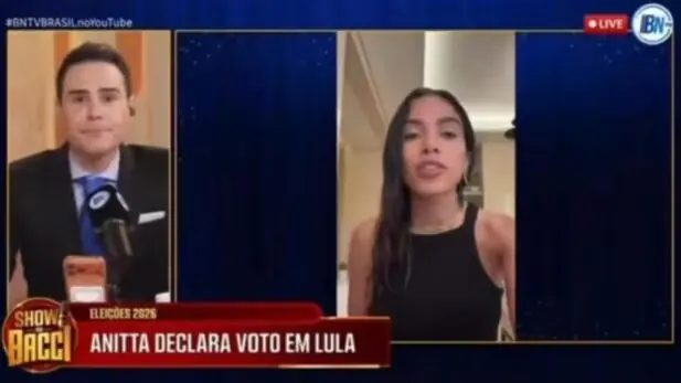 Anitta processa Luiz Bacci após comentários sexuais em programa