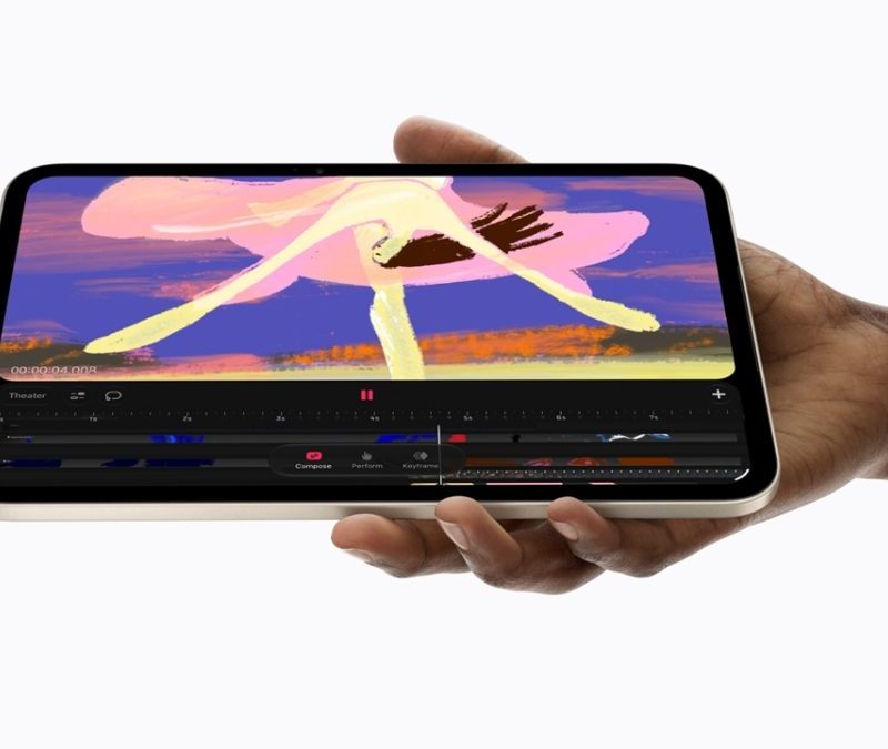 Novo ipad mini chega com tela oled e processador a20 pro no brasil