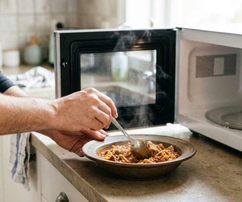 Como aquecer comida no micro-ondas sem riscos à saúde