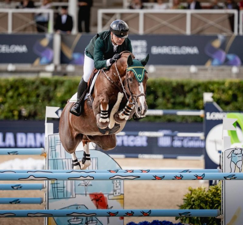 Brasil é vice-campeão da Liga das Nações de hipismo em Barcelona