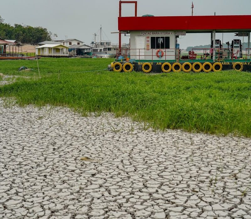 Campanha coleta mantimentos para ribeirinhos na seca do Amazonas
