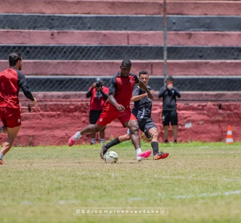 Campinense goleia o I9 por 5 a 0 em teste visando a Copa Paraíba