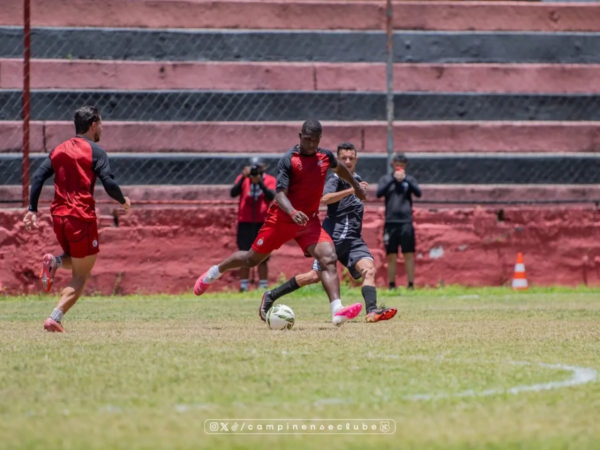 Campinense goleia I9 por 5 a 0 em jogo-treino neste sábado de olho na Copa Paraíba