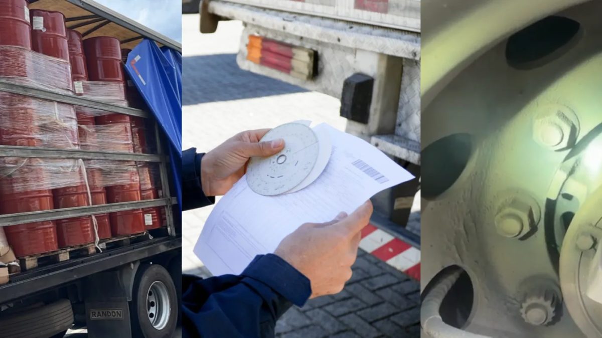 Carga sem proteção e motoristas sem descanso: PRF identifica irregularidades em mais da metade dos caminhões abordados no Paraná