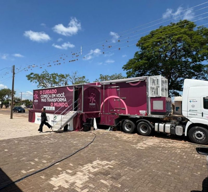Carreta saúde da mulher chega ao Paraná para exames preventivos