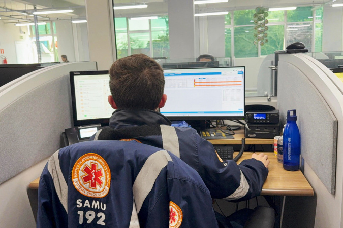 SAMU registra aumento de 35,6% nos atendimentos após integração no Litoral do Paraná