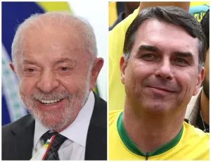 Flávio Bolsonaro lidera apuração inicial do TSE com 50,96%