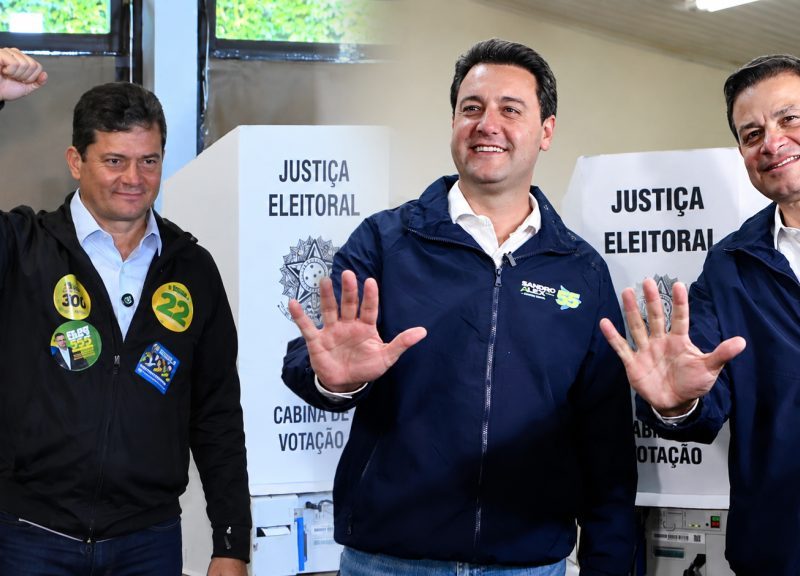 Eleições no Paraná: apuração atinge 60% com Moro na liderança