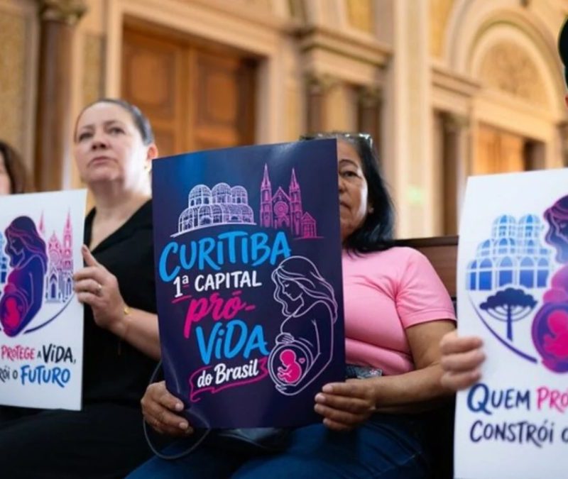 Curitiba ganha título de capital pró-vida por nova lei municipal