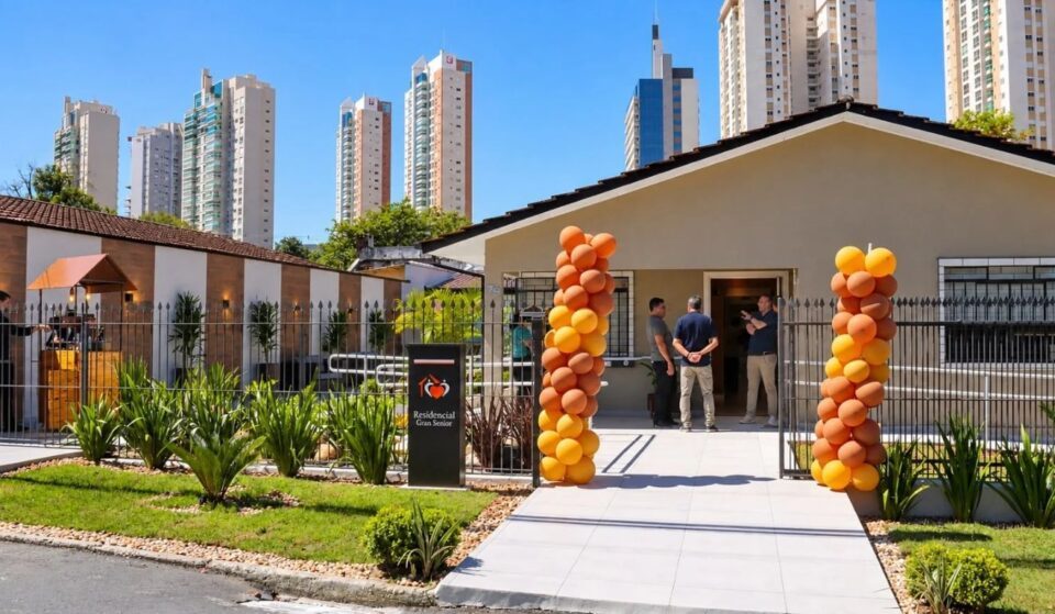 Curitiba ganha residencial de alto padrão para idosos com atendimento personalizado 24 horas