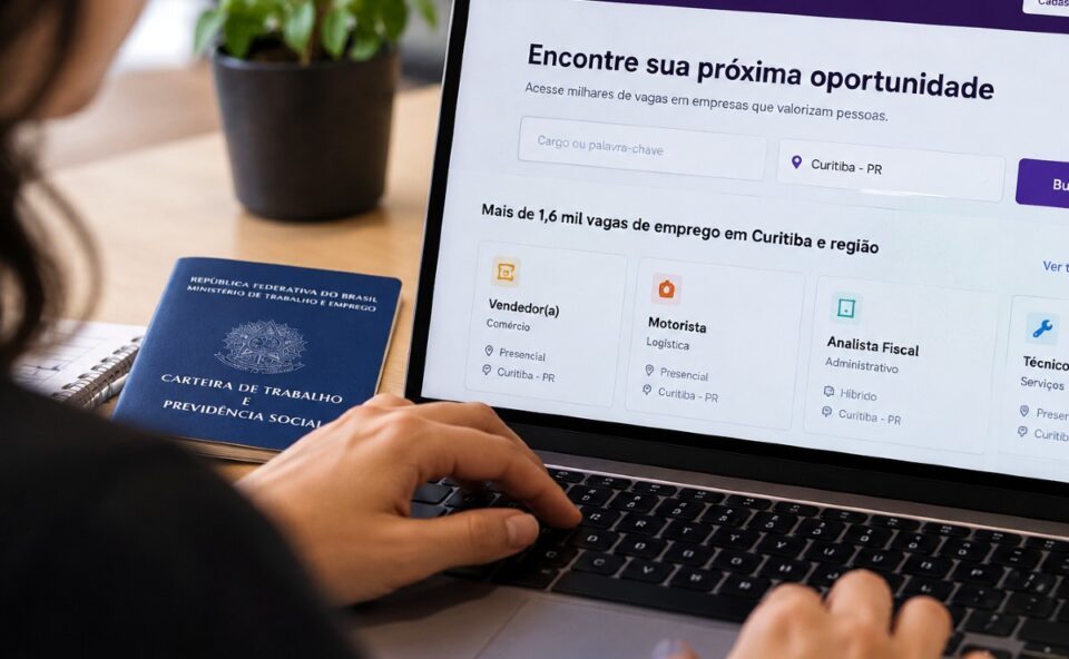 Curitiba tem mais de 1,6 mil vagas de emprego abertas antes da Black Friday; veja como se candidatar