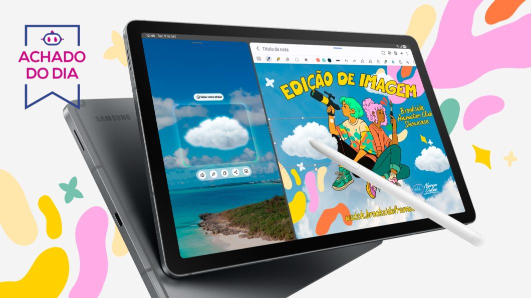 Custo-benefício: Galaxy Tab S10 Lite (256 GB) atinge menor preço em meses