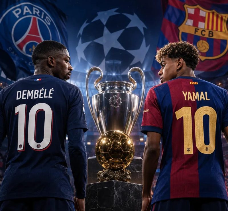 Paris Saint-Germain e Barcelona duelam na Champions com foco na Bola de Ouro